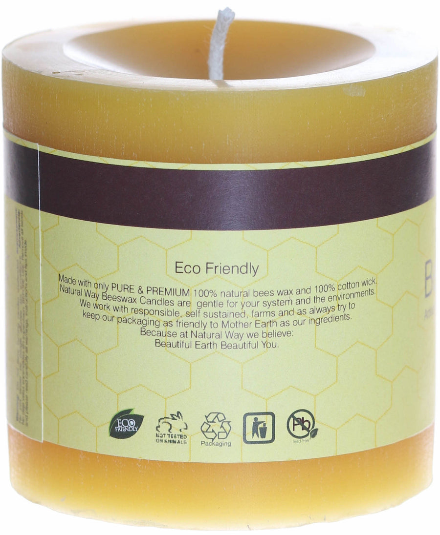 Eco Friendly Pure Beeswax Candle