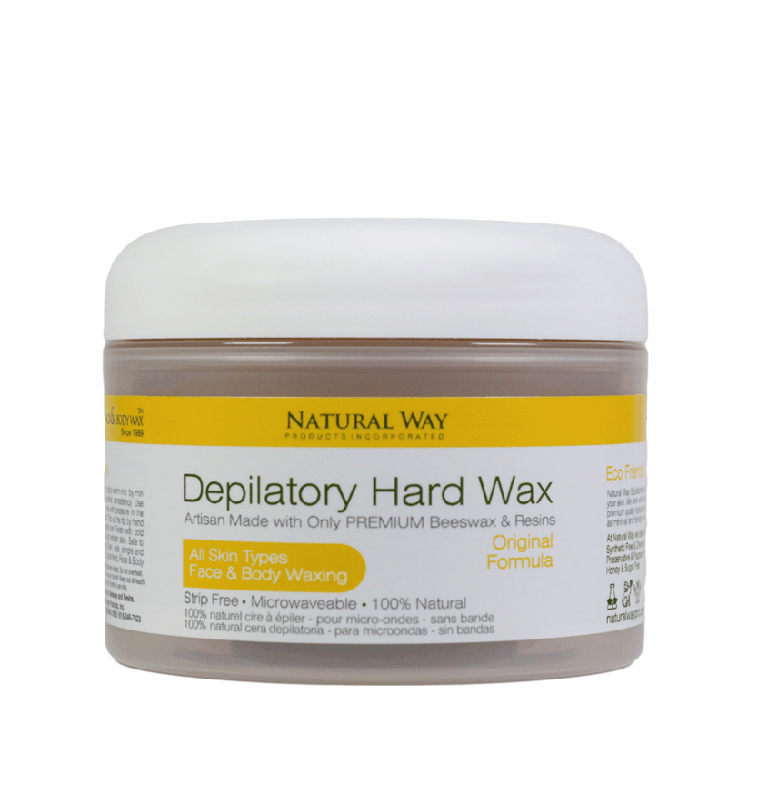 Natural Way Hard Wax: Face & Body Waxing | Original Formula Microwaveable